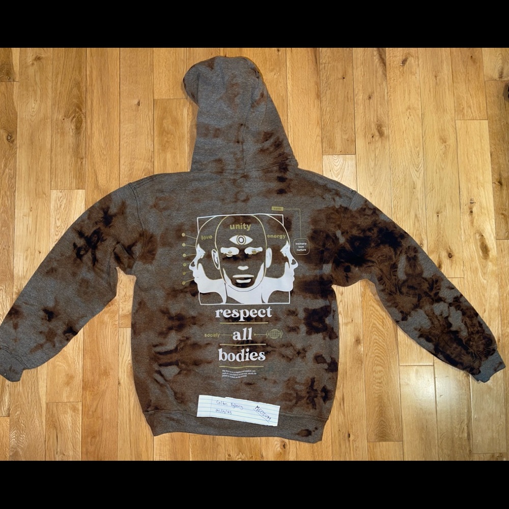 Custom Bleach and Tie Dye Society ➡️ All Hoodie